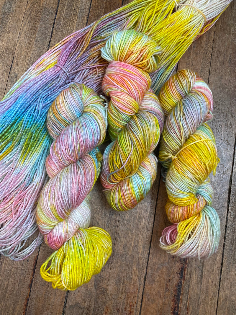 Sock - Wildflower (ooak)