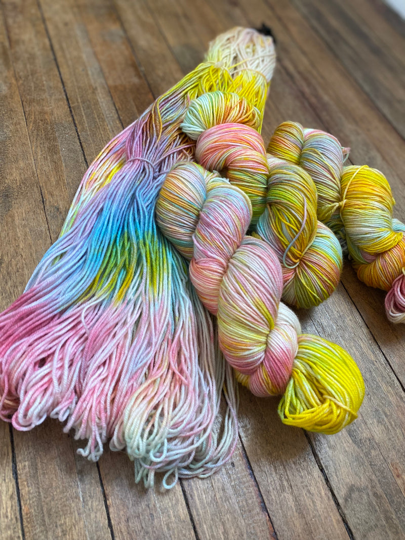 Sock - Wildflower (ooak)