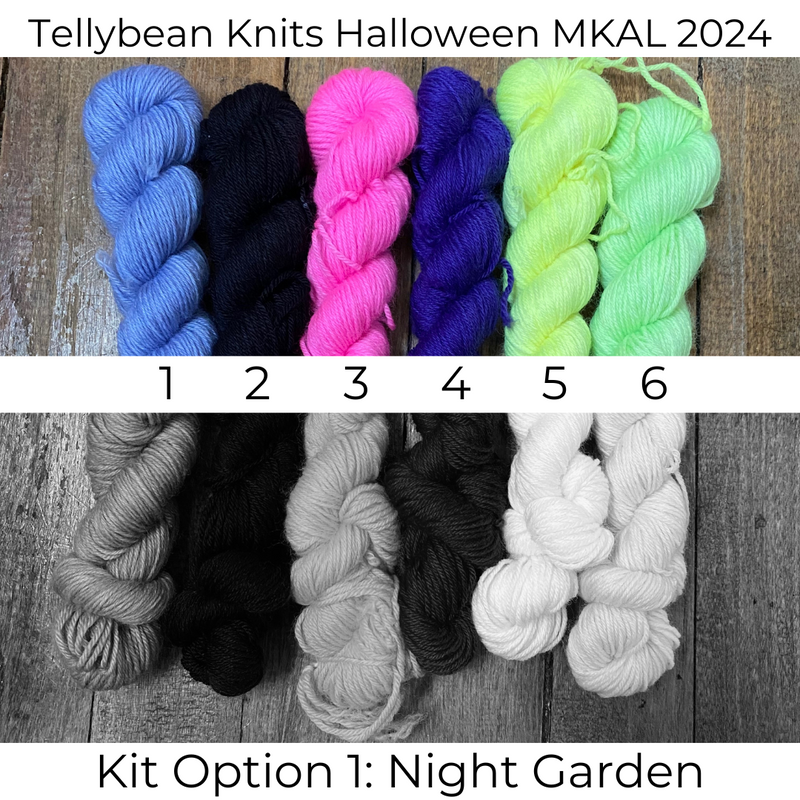 Tellybean Knits Halloween MKAL 2024