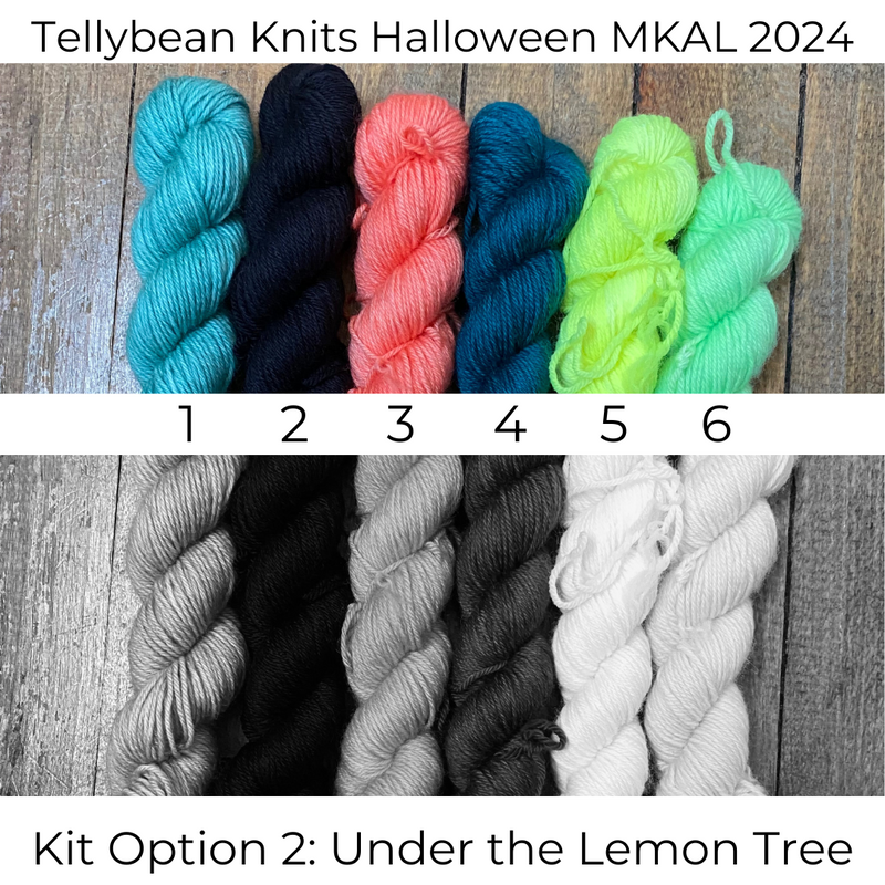 Tellybean Knits Halloween MKAL 2024