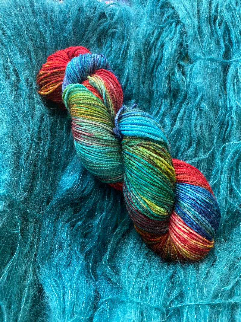 Sock - Rainbow (ooak)