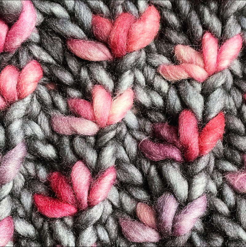 Lotus Flower Beanie - Porrinho/Plomo